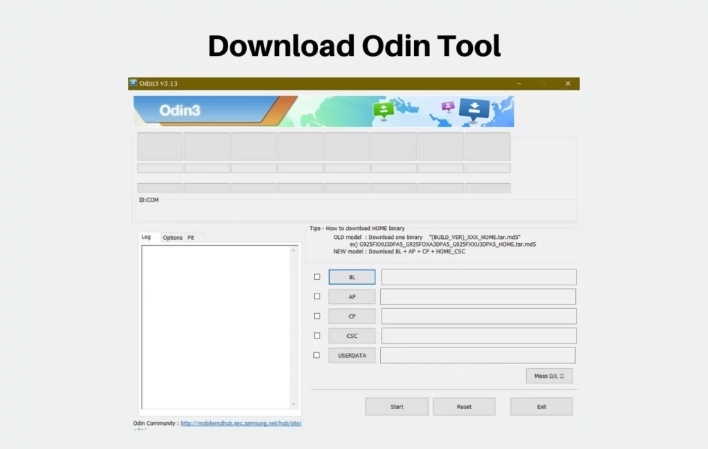 Download the Odin