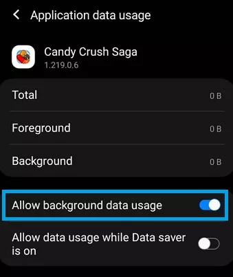 Lower Android Data Use