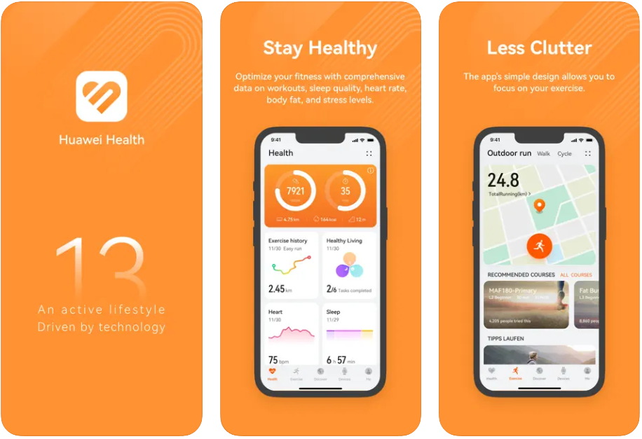 Modified Huawei Health App